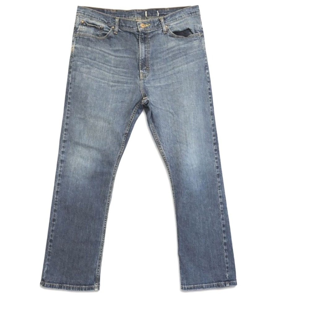 Wrangler‎ Mens Straight Leg Jeans Medium Wash Blue Denim 38x30 98RBWGW